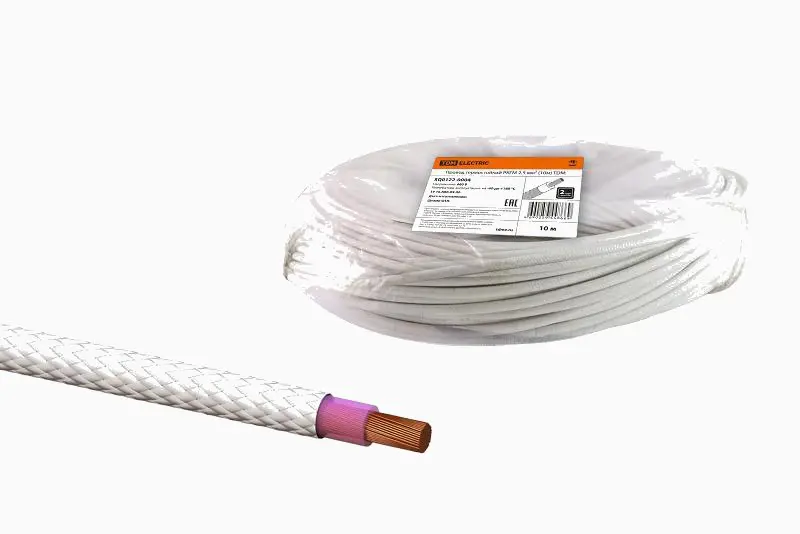 Провод термостойкий РКГМ 1х2,5 (10м) | SQ0122-0004 | TDM